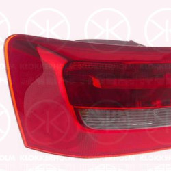 Tail Light Assembly, Left, Outer section, with bulb holder, 4G9 945 095 (AUDI), 4G9945095 (AUDI)