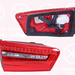 Tail Light Assembly, LED, Right, Inner Section, with bulb holder, ULO, 4G9 945 094B (AUDI), 4G9945094B (AUDI)