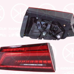 Tail Light Assembly, Left, Inner Section, LED, Valeo, 4G9 945 093E (AUDI), 4G9945093E (AUDI)