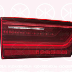 Tail Light Assembly, Left, Indicator Colour: Smoke Grey, Inner Section, LED, Valeo, 4G9 945 093F (AUDI), 4G9945093F (AUDI)