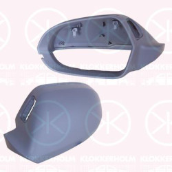 Housing, exterior mirror, Left, for vehicles with lane keeping assist, w/primer, 4G0 857 527B GRU (AUDI)