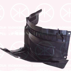 Liner, wheelhouse, Left Front, Front Section, Lower Section, not for trim level: S-LINE, 4G0 853 887C (AUDI)