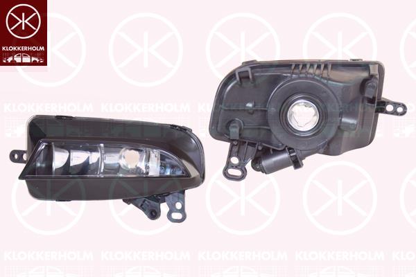 Front Fog Light, H8, Left Front, 8T0 941 699C (AUDI), 8T0 941 699F (AUDI), 8T0 941 699K (AUDI)