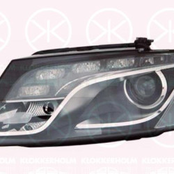 Headlight, Left, Bi-Xenon, with motor for headlamp levelling, without control unit for Xenon, 8R0 941 029AF (AUDI), 8R0941029AF (AUDI)