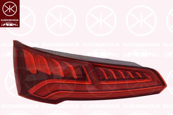 Tail Light Assembly, Right, LED, with indicator (LED), Light Function: with dynamic indicator light, 80A945094B (AUDI)