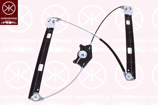 Window Regulator, OE-type, without electric motor, Electric, Left Front, 8R0 837 461 (AUDI), 8R0 837 461 D (AUDI), 8R0 837 461 G (AUDI), 8R0 837 461 J (AUDI), 8R0 837 461 K (AUDI)