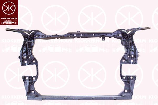 Radiator Support, Full Body Section, Plastic, 80A 805 594 (AUDI), 80A 805 594 B (AUDI)