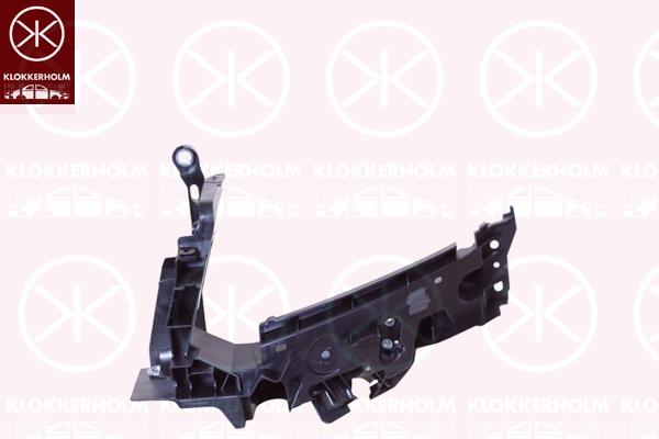 Headlight Base, Left, 8R0 805 607B (AUDI), 8R0805607 (AUDI), 8R0805607A (AUDI)