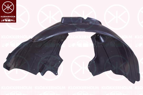 Liner, wheelhouse, Plastic, Left Front, 8R0 821 171B (AUDI), 8R0 821 171F (AUDI)