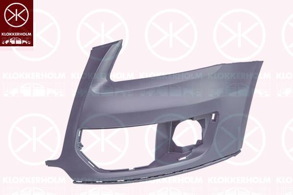 Bumper, Left Front, 8R0 807 107 GRU (AUDI)