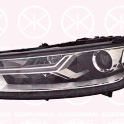 Headlight, Left, Bi-Xenon, for vehicles with dynamic bending light, with daytime running light (LED), with motor for headlamp levelling, without control unit for Xenon, D5S, ZKW, 4M0941043C (BMW)