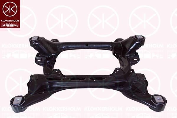 Support Frame/Subframe, Front Axle, 7l0499030H (VAG), 7l0499030L (VAG), 7l0499030N (VAG), 7l0499030Q (VAG), 7l0499030R (VAG), 7l0499030T (VAG)