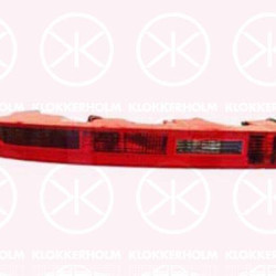 Tail Light Assembly, with bulb holder, Left, Lower Section, 4L0 945 095 (AUDI)