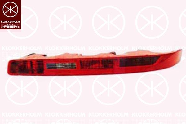 Tail Light Assembly, with bulb holder, Right, Lower Section, 4L0 945 096 (AUDI)