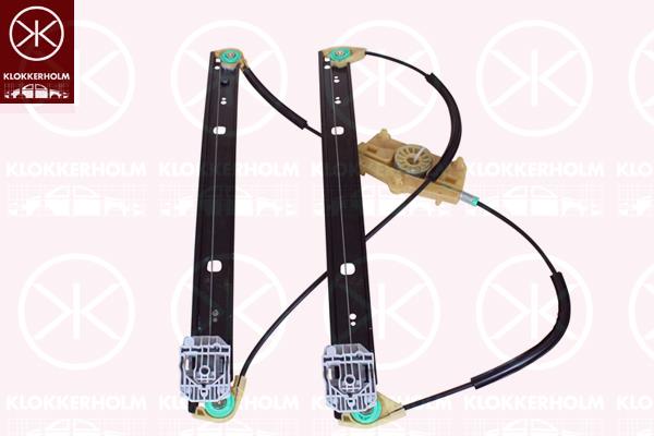 Window Regulator, OE-type, without electric motor, Electric, Right Front, 4L0 837 462A (AUDI), 4L0837462E (AUDI)