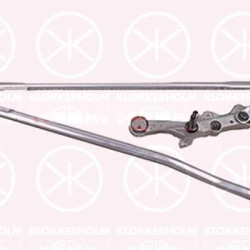 Wiper Linkage, Front, Set, for left-hand drive vehicles, without electric motor, 4L1955023C (AUDI), 4L1955023D (AUDI), 4L1955023F (AUDI)