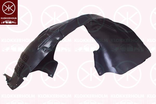 Liner, wheelhouse, Plastic, Left Front, 4L0 809 961C (VW)