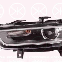 Headlight, Right, Illuminance [lx]: 12.5, Bi-Xenon, with motor for headlamp levelling, without control unit for Xenon, D3S (Gas Discharge Lamp), PWY24W, LED, 8U0941030B (AUDI), 8U0941030H (AUDI), 8U0941044 (AUDI)