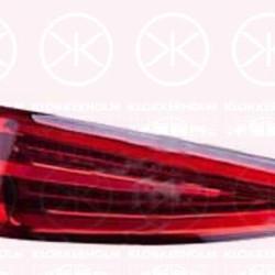 Tail Light Assembly, Left, LED, with bulb holder, Olsa, 8U0 945 093A (AUDI), 8U0 945 093H (AUDI)