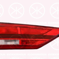 Tail Light Assembly, Left, Inner Section, with bulb holder, ULO, 83A 945 075 (AUDI), 83A945075 (AUDI)