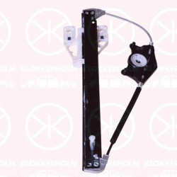 Window Regulator, without electric motor, Electric, Left Rear, 8U0839461 (AUDI)