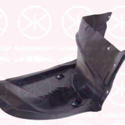 Liner, wheelhouse, Plastic, Left Front, Front Section, 8U0853887A (AUDI)