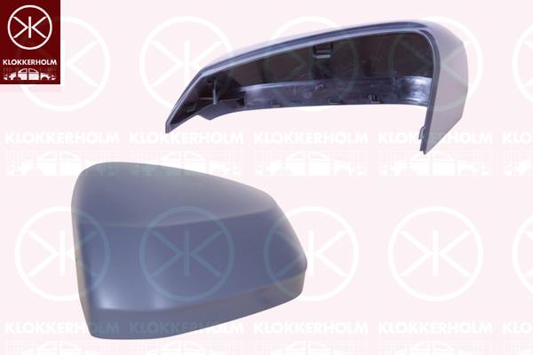 Housing, exterior mirror, Right, w/primer, 81A857528GRU (AUDI)