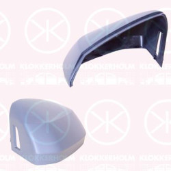 Housing, exterior mirror, Right, for vehicles with lane keeping assist, w/primer, 81A857528AGRU (AUDI)