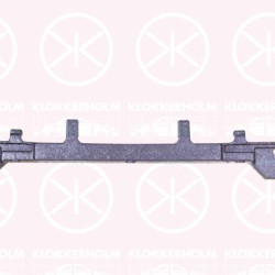 Impact Absorber, bumper, Front, Upper section, 81A 807 550 (AUDI)