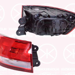 Tail Light Assembly, Right, Outer section, with bulb holder, AL, 8W9945070 (AUDI)