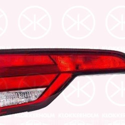 Tail Light Assembly, Left, Inner Section, with bulb holder, AL, 8W9945075 (AUDI)