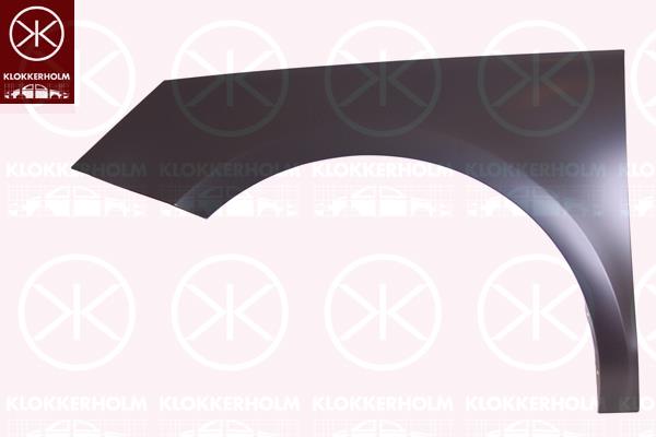 Wing, Left Front, 8X0 821 105 (AUDI), 8X0821105 (AUDI), 8X0821105A (AUDI)