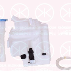 Washer Fluid Reservoir, window cleaning, for vehicles with headlamp cleaning system, with pump, 6R0 955 453 G (VW), 6R0 955 453 G (SEAT), 6R0 955 453 G (AUDI), 6R0955453G (SKODA)