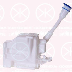 Washer Fluid Reservoir, window cleaning, for vehicles without headlamp cleaning system, without pump, 6R0 955 453 E (VW), 6R0 955 453 E (SEAT), 6R0 955 453 E (AUDI), 6R0955453E (SKODA)