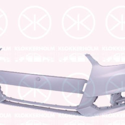 Bumper, w/primer, Front, 8XA 807 065 GRU (AUDI)