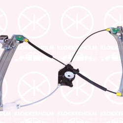 Window Regulator, 2-dr, without electric motor, Electric, Right Front, 8W6 839 462 B (AUDI)