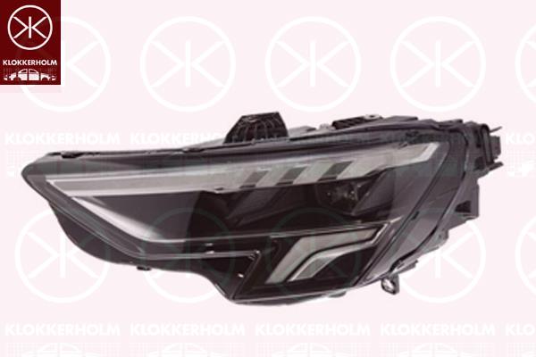 Headlight, Standard, LED, Left, with daytime running light (LED), with motor for headlamp levelling, Valeo, 8Y0941034 (AUDI)