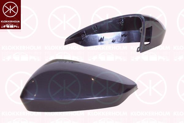 Housing, exterior mirror, Left, Vehicle Equipment: for vehicles with lane changing assist, w/primer, 8Y1857527AGRU (AUDI)