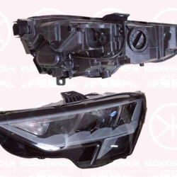 Headlight, Standard, LED, Right, with daytime running light (LED), with motor for headlamp levelling, Valeo, 8Y0941012 (AUDI)