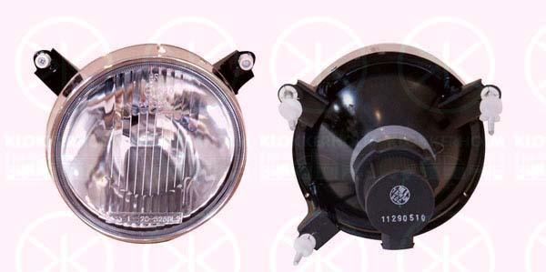 Insert, headlight, H1, T.Y.C, Left, Inner Section, Illuminance [lx]: 20, 63 12 1 378 337 (BMW)