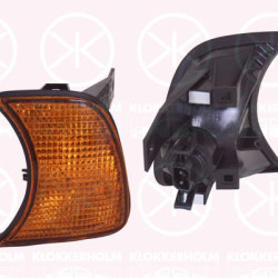 Direction Indicator, with bulb holder, yellow, Left, 63 13 1 384 033 (BMW)