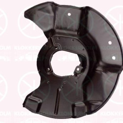 Splash Guard, brake disc, Front Axle Right, Aluminium, 34 11 1 159 918 (BMW), 34 11 1 162 106 (BMW)