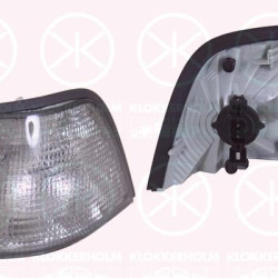 Direction Indicator, with bulb holder, Smoke Grey, Left, 63 13 8 353 277 (BMW)