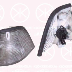 Direction Indicator, with bulb holder, Smoke Grey, Left, 63 13 8 353 281 (BMW)