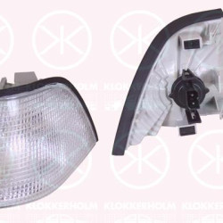 Direction Indicator, with bulb holder, white, Left, 82 19 9 403 093 (BMW), 82 21 9 403 093 (BMW)