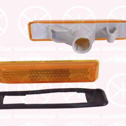 Direction Indicator, without bulb holder, yellow, Right, lateral installation, 63 13 8 353 224 (BMW), 63 31 8 372 242 (BMW)