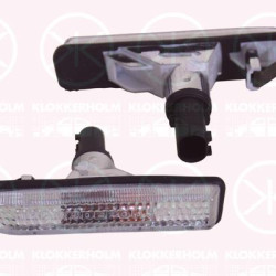 Direction Indicator, with bulb holder, white, Right, lateral installation, 63 13 2 492 180 (BMW), 63 13 7 164 492 (BMW)