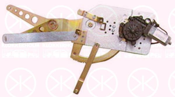 Window Regulator, with electric motor, without comfort function, Electric, Right Front, 51 33 1 977 580 (BMW), 51 33 1 977 610 (BMW), 67 62 8 360 570 (BMW)