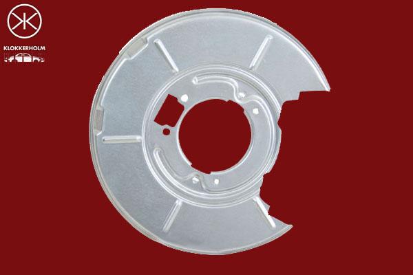 Splash Guard, brake disc, Rear Axle Left, for brake disc diameter [mm]: 294, Diameter 1/Diameter 2 [mm]: 308/91, Zinc-coated, 34 21 1 158 991 (BMW)