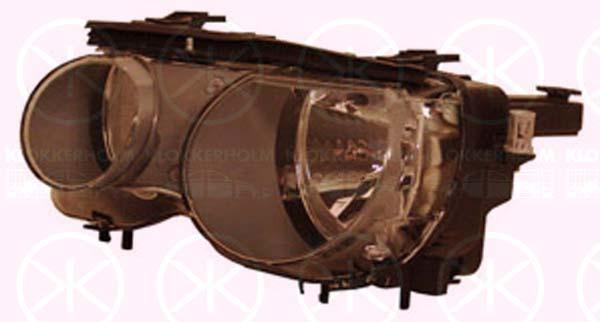 Headlight, with control unit for xenon, D2S/H7, Xenon, with motor for headlamp levelling, AL, Left, Illuminance [lx]: 20, 63 12 6 905 495 (BMW), 63 31 6 905 495 (BMW), 63124109637 (BMW)